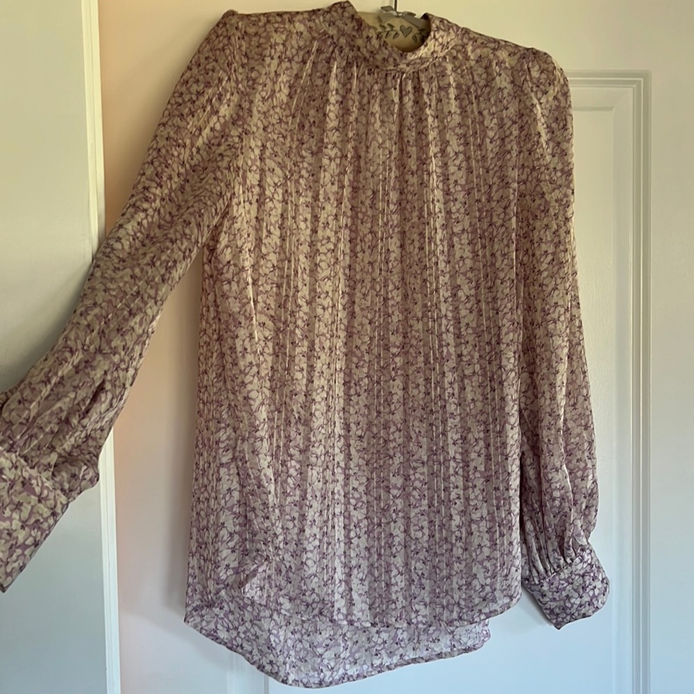 H&M long sleeve blouse